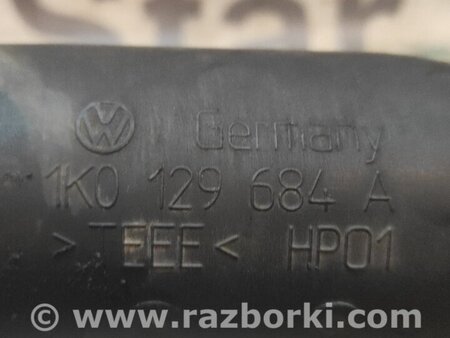 Шланг воздушного фильтра к ДВС для Volkswagen Caddy 3 (2003-2020) Киев 1K0129684A