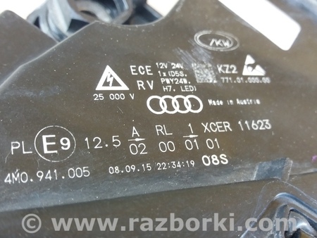 Фара XENON для Audi (Ауди) Q7 4M (03.2015-...) Ковель 4M0941005, 4M0941006 