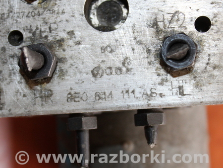 Блок ABS для Audi (Ауди) A4 (все модели, все года выпуска) Львов 8E0614111AS,0265202401