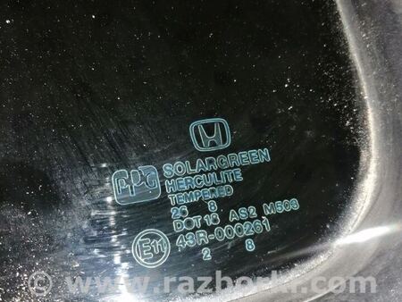 Форточка двери задней левой для Honda Pilot 2 MR-V YF3/4 (2008-2015) Киев 73455SZAA10