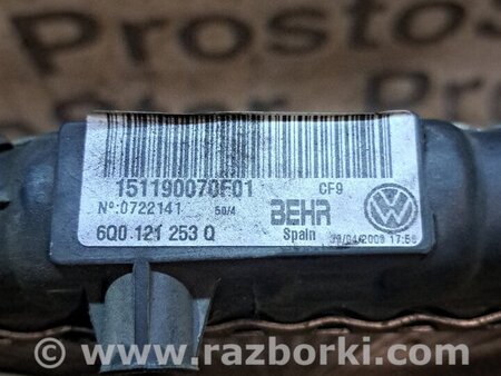 Радиатор основной для Skoda Fabia New Киев 6Q0121253Q