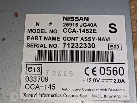 CD Changer для Nissan Navara D40 Киев 25915-JG40A