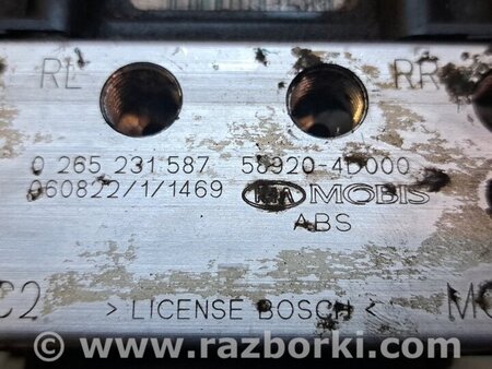 Блок ABS для KIA Carnival 2 (2006-2014) Киев 589204D000