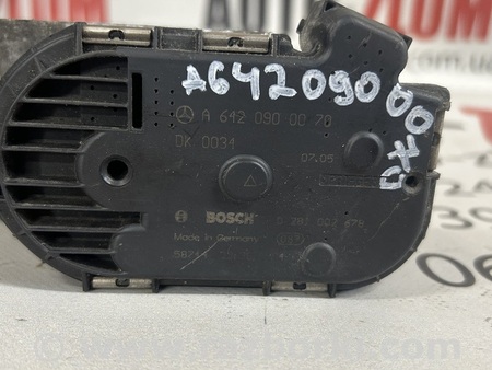 Дросельна заслінка для Mercedes-Benz E-CLASS W211 (02-09) Львов A6420900070, 0281002678