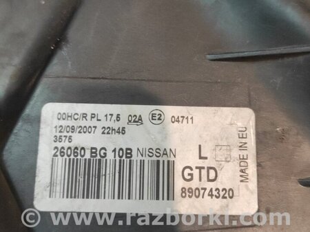Фара передняя левая для Nissan Micra K12 (2002-2010) Киев 26060BG10B