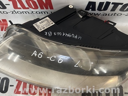 Фара передняя левая для Audi (Ауди) A6 C6 (02.2004-12.2010) Львов 4F0941003BK
