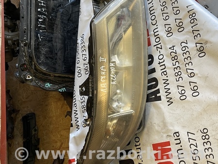 Фара передняя правая для Renault Laguna II (2001-2007) Львов 8200002847-1, 8200002848-2, 89005278-1