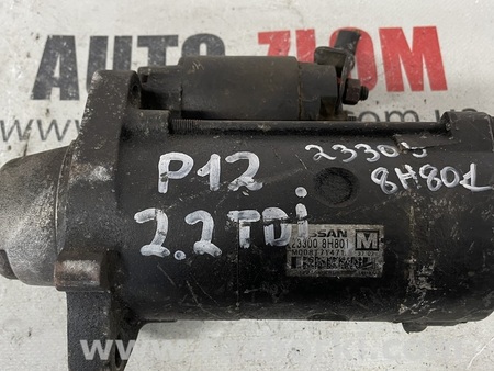 Стартер для Nissan Primera P12 Львов 233008H801, M008T71471