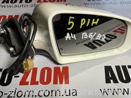 Зеркало правое для Audi (Ауди) A4 B6 - 8E5, 8EC (11.2000-11.2004) Львов