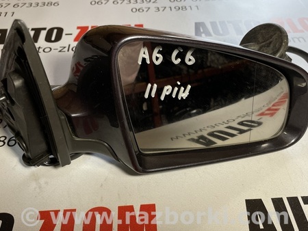 Зеркало правое для Audi (Ауди) A6 C6 (02.2004-12.2010) Львов
