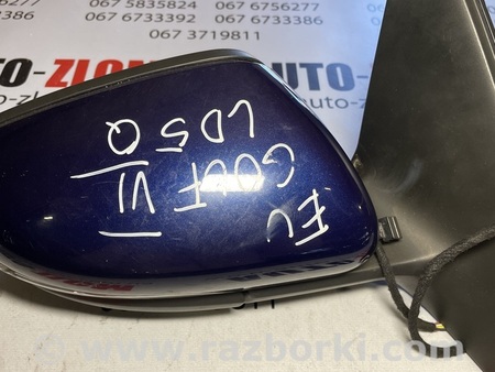 Зеркало правое для Volkswagen Golf VI Mk6 (10.2008-03.2016) Львов 6pin