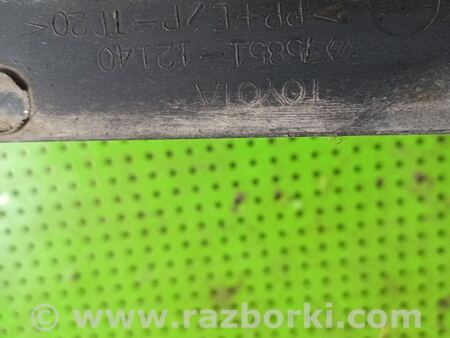 Накладка порога кузова правая для Toyota Auris E150 (10.2006-11.2012) Киев 7585112140