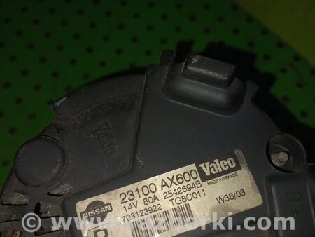 Генератор для Nissan Micra K12 (2002-2010) Киев 23100AX600