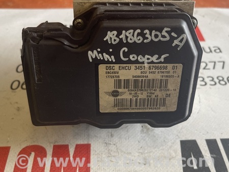 Блок ABS для MINI Clubman R55 (04.2008-11.2014) Львов 3451679669801, 18186305-A